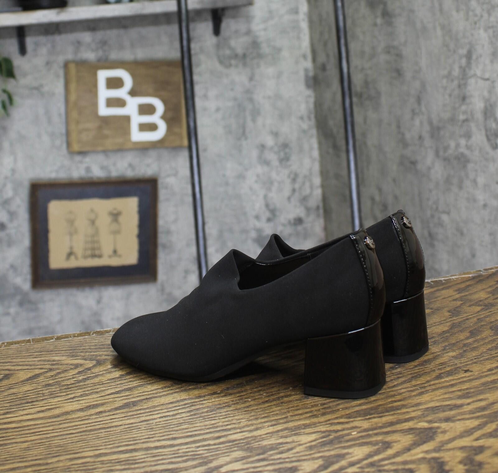 Other Nwt Easy Spirit Slip On Block Heels Sedenisa2 Black 6m Size US 6 / IT 36 - 2 Thumbnail