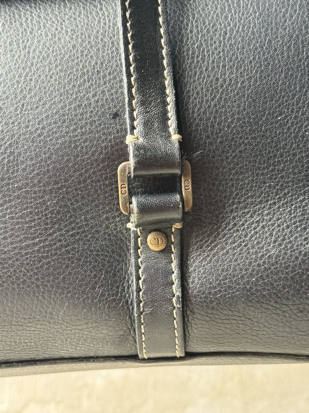 Dior Dior - Saddle Bag Calfskin Leather 2003 Size ONE SIZE - 8 Thumbnail