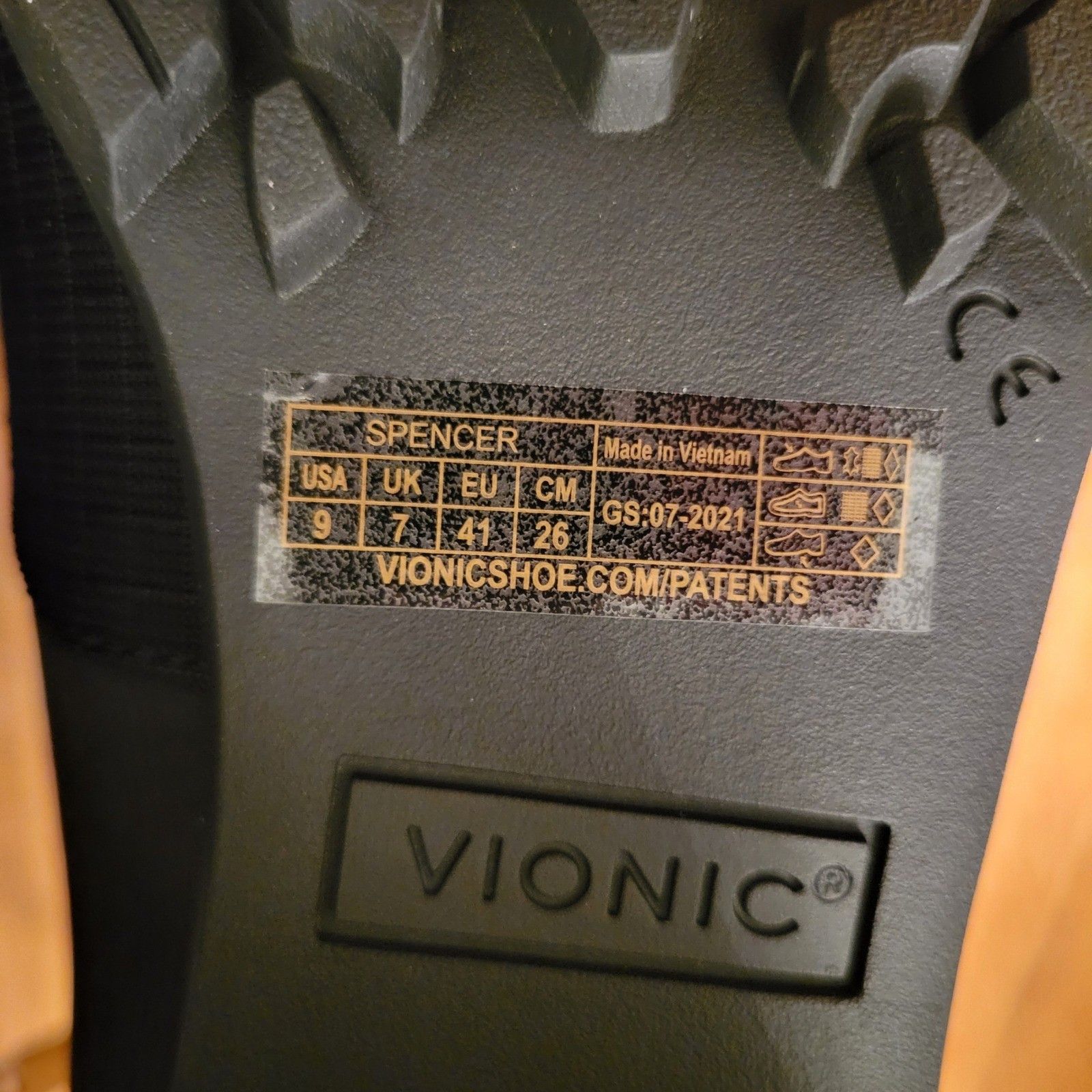 Vionic Vionic Spencer Waterproof Black Leather Ankle Boots 9 Combat Size US 9 / IT 39 - 5 Thumbnail