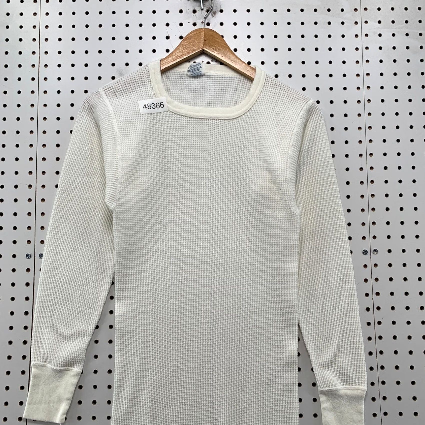Vintage VINTAGE J.E. Morgan Long Johns Thermal Shirt Mens XL Crew Neck White Size US XL / EU 56 / 4 - 4 Thumbnail