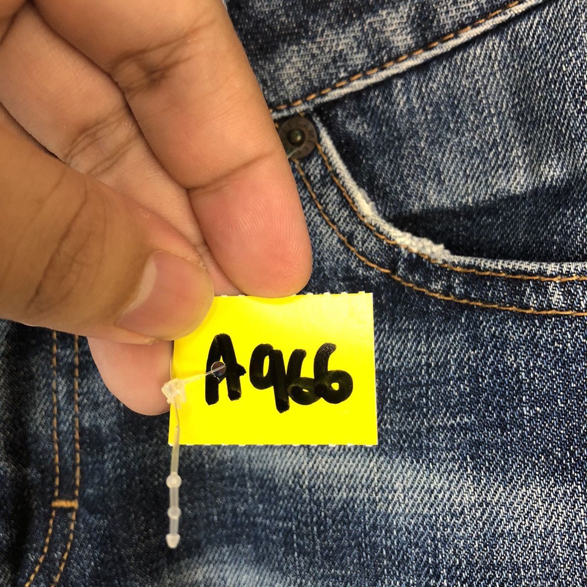 Japanese Brand Sweet Camel Blue Jeans Pants #A966 Size 28" / US 6 / IT 42 - 12 Thumbnail