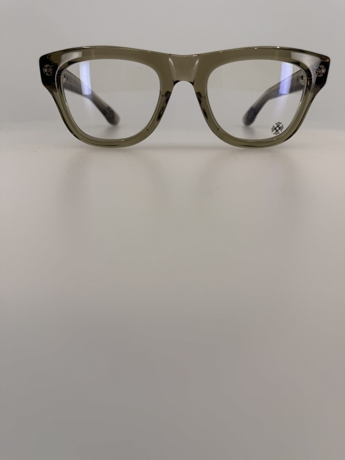 Chrome Hearts Chrome Hearts Trititsagain Army/Silver Glasses Size ONE SIZE - 1 Thumbnail