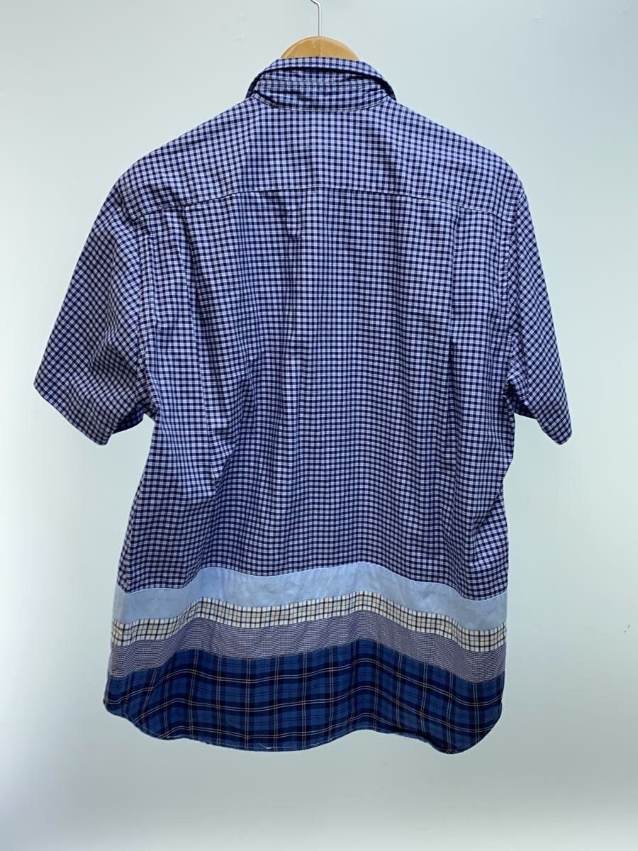 Comme des Garcons × Comme des Garcons Homme Reconstructed Patchwork Short Sleeve Button Shirt Size US S / EU 44-46 / 1 - 2 Thumbnail
