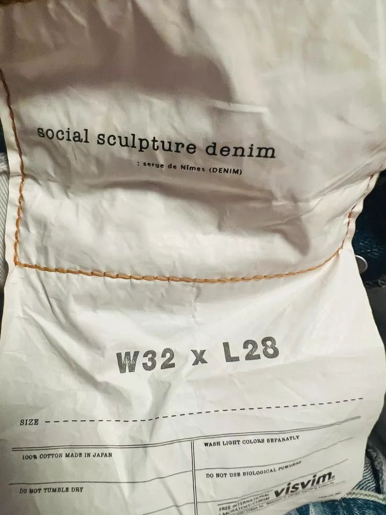 Visvim visvim size W32L28 19ss heavy wash break bare ear jeans 25 Size US 32 / EU 48 - 7 Thumbnail