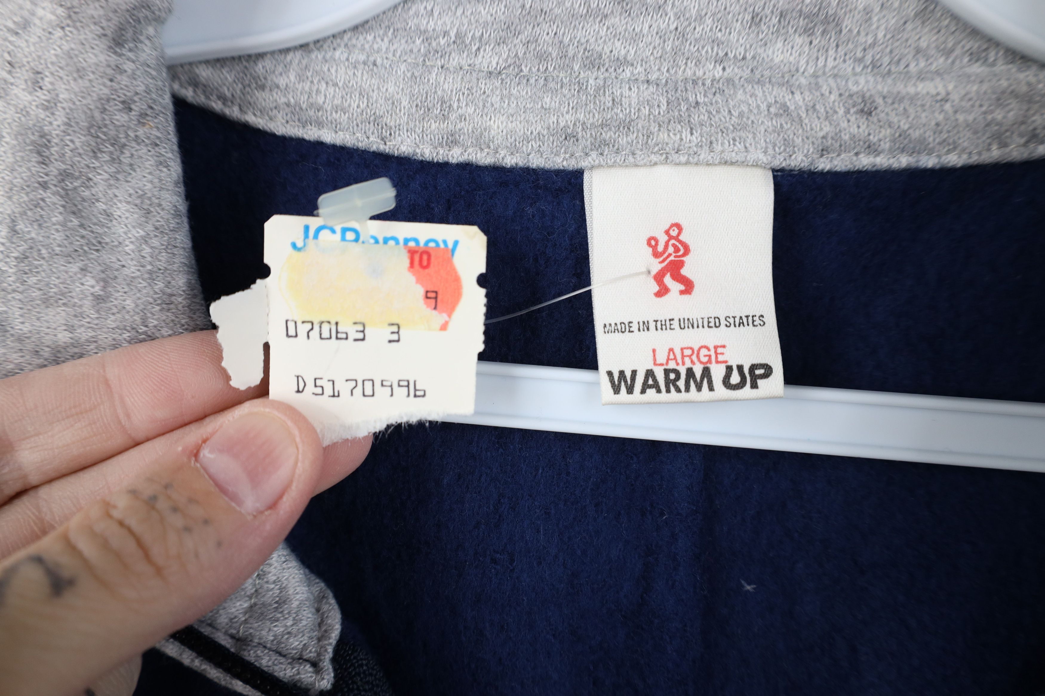 Vintage Deadstock Vintage 60s 70s Streetwear Up Track Jacket USA Size US L / EU 52-54 / 3 - 7 Thumbnail