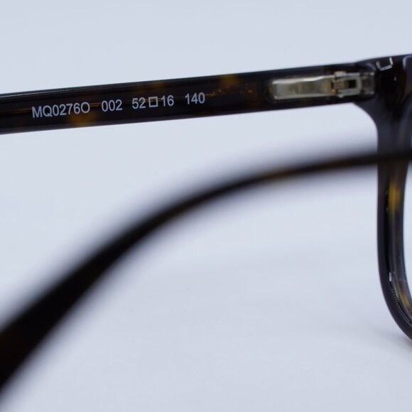 McQ Alexander McQueen McQ by Alexander McQueen MQ0276O 002 Eyeglasses Havana 52mm Size ONE SIZE - 10 Thumbnail