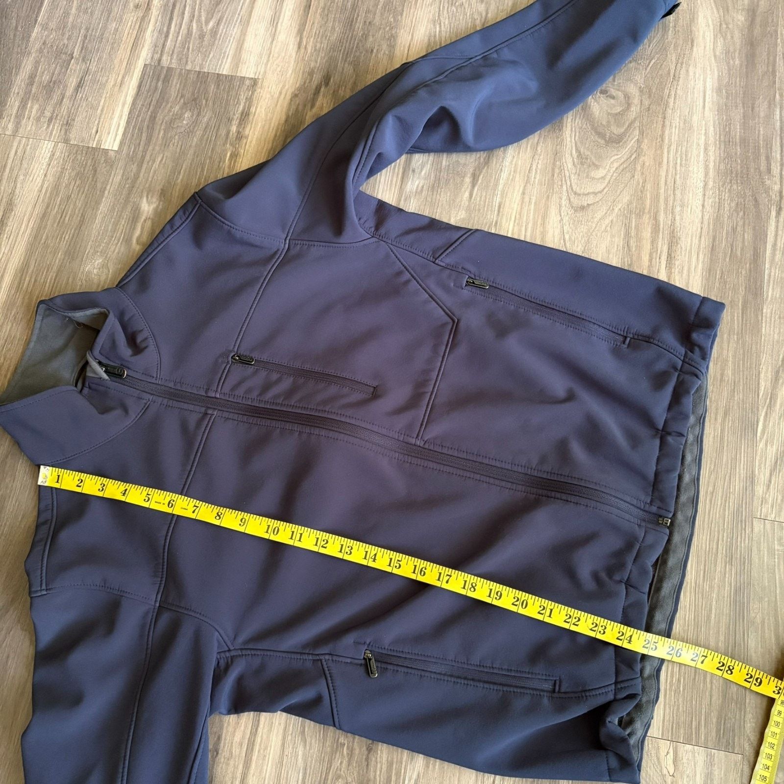 Tumi Tumi Jacket Men's Size M Navy Blue Full Zip Athletic T Tech Size US M / EU 48-50 / 2 - 7 Thumbnail