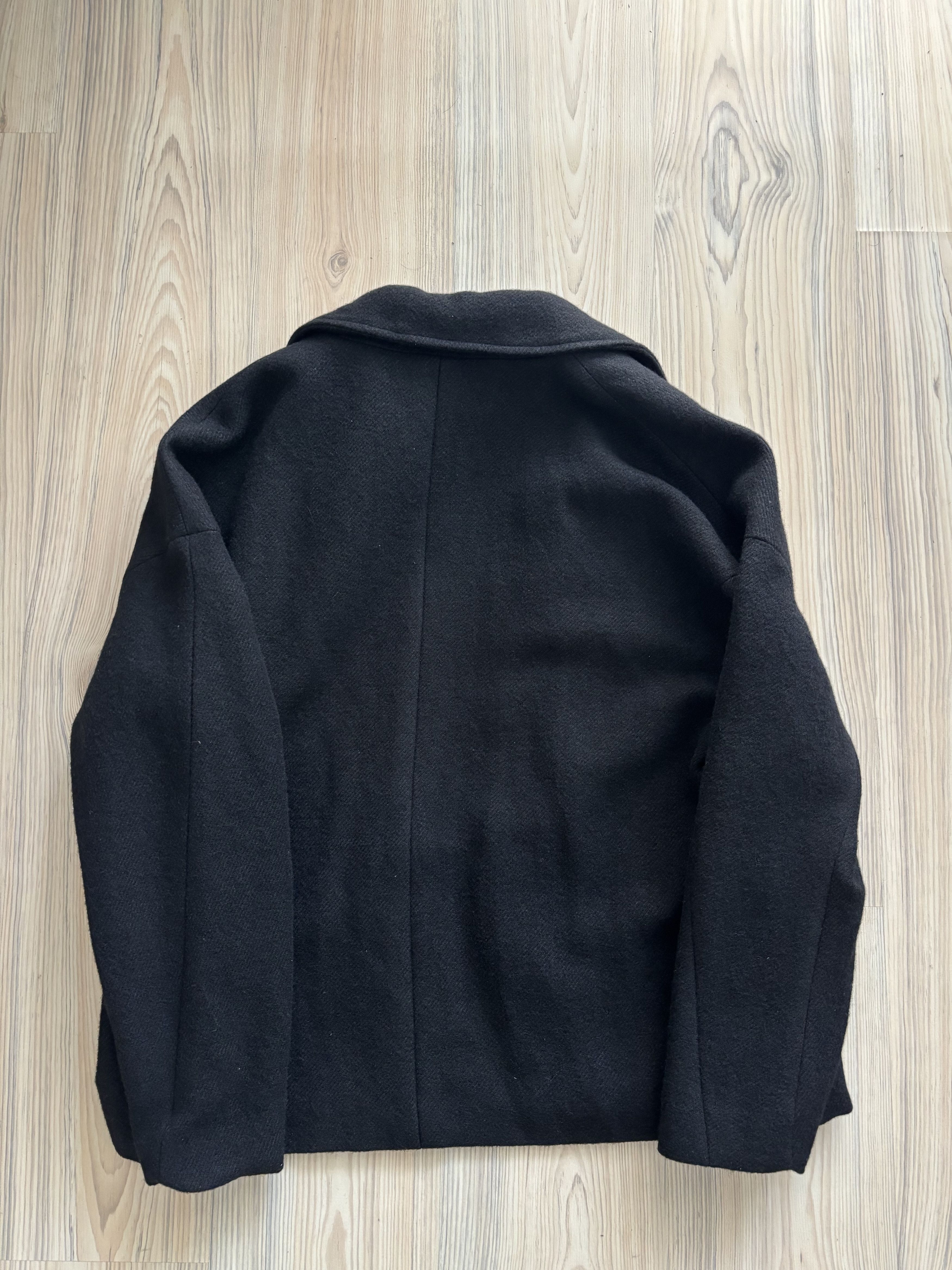 Devoa DEVOA Loose Fit Jacket Linen / Virgin Wool （BLACK） Size US L / EU 52-54 / 3 - 3 Thumbnail
