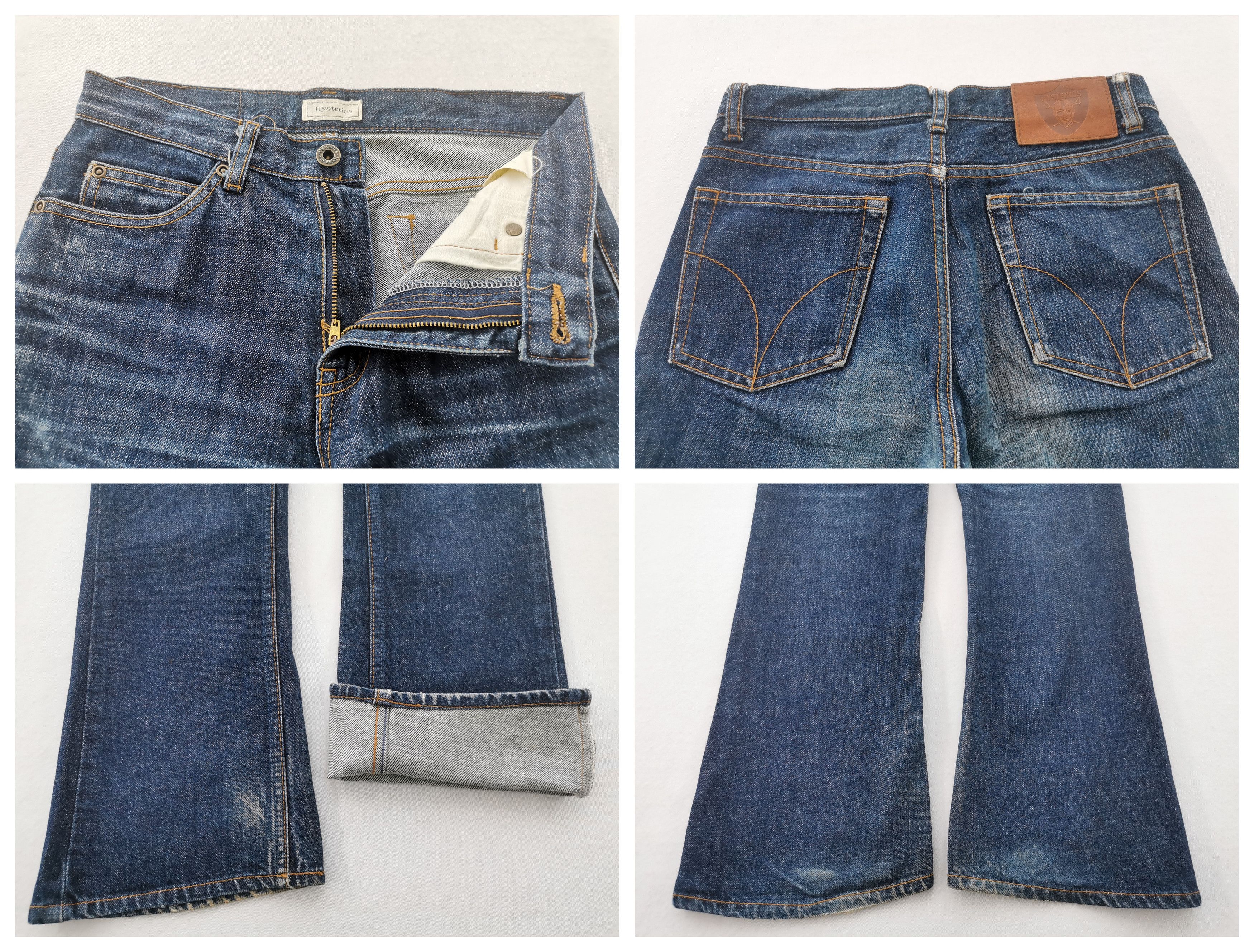 Hysteric Glamour Hysteric Glamour Bootcut Denim Made In Japan Womens Size 26 Size 26" / US 2 / IT 38 - 7 Thumbnail