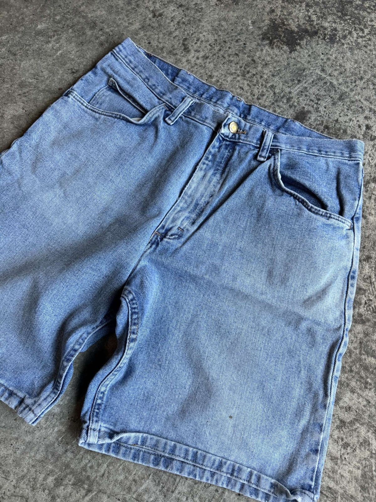 Vintage × Wrangler Sick Vintage Y2K Skater Streetwear Wrangler Jorts Size US 34 / EU 50 - 3 Thumbnail