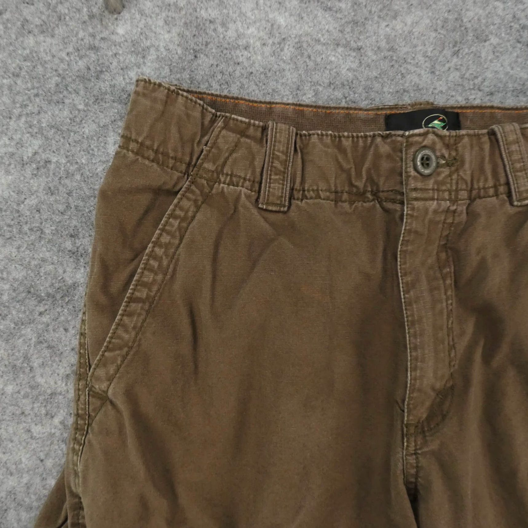 Vintage RedHead Cargo Shorts Mens 30 Brown Flat Front Casual Outdoors 30 Size US 30 / EU 46 - 2 Thumbnail