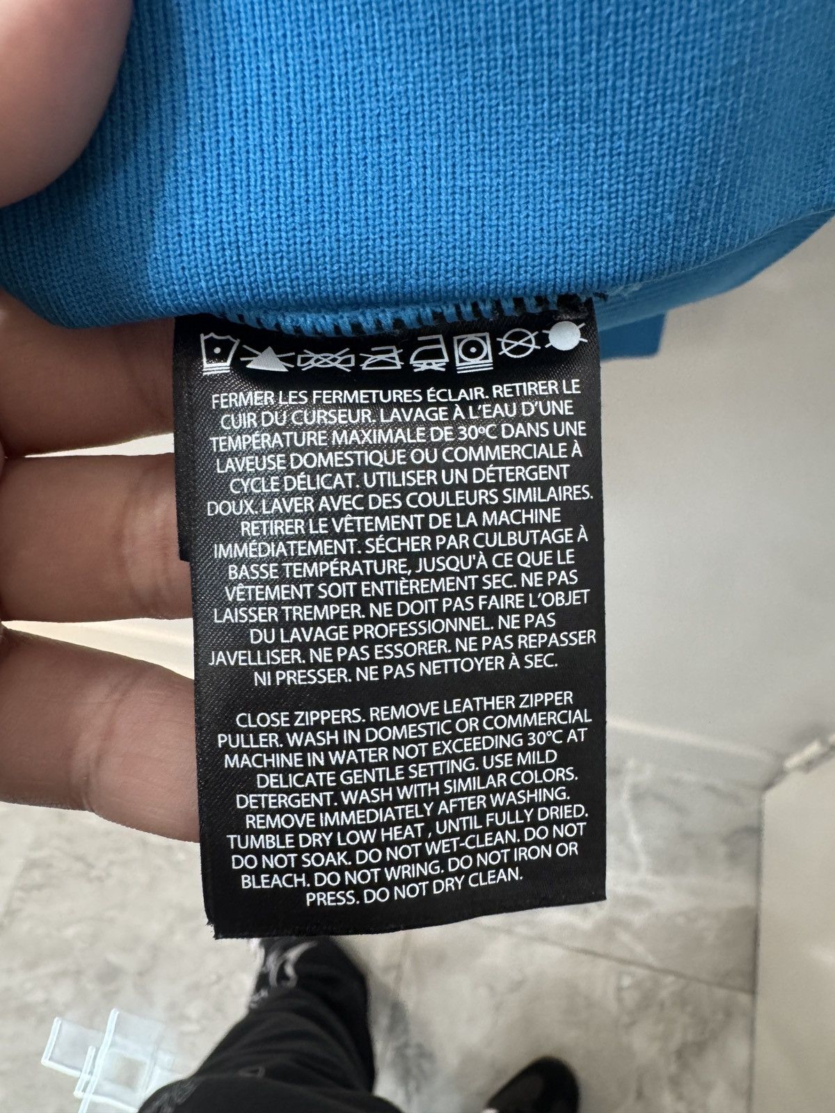 Mackage Blue Logo Hoodie