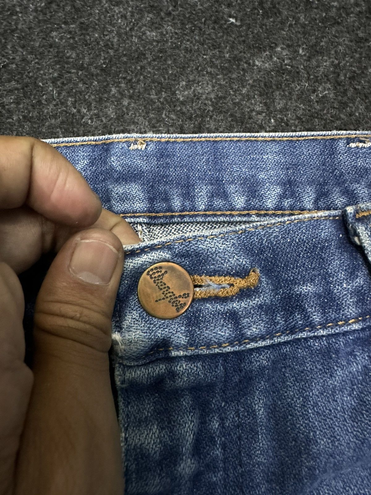 BUFFALO BOBS × Vintage × Wrangler Vintage 70s Wrangler Distressed Denim Size 32 F42 Size US 32 / EU 48 - 12 Thumbnail
