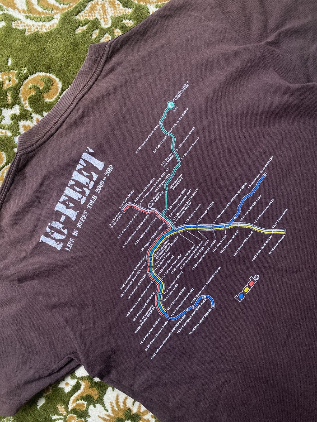 Band Tees 2000s 10 - FEET Life Is Sweet Tour Merch Heavyweight Tees Size US M / EU 48-50 / 2 - 6 Thumbnail