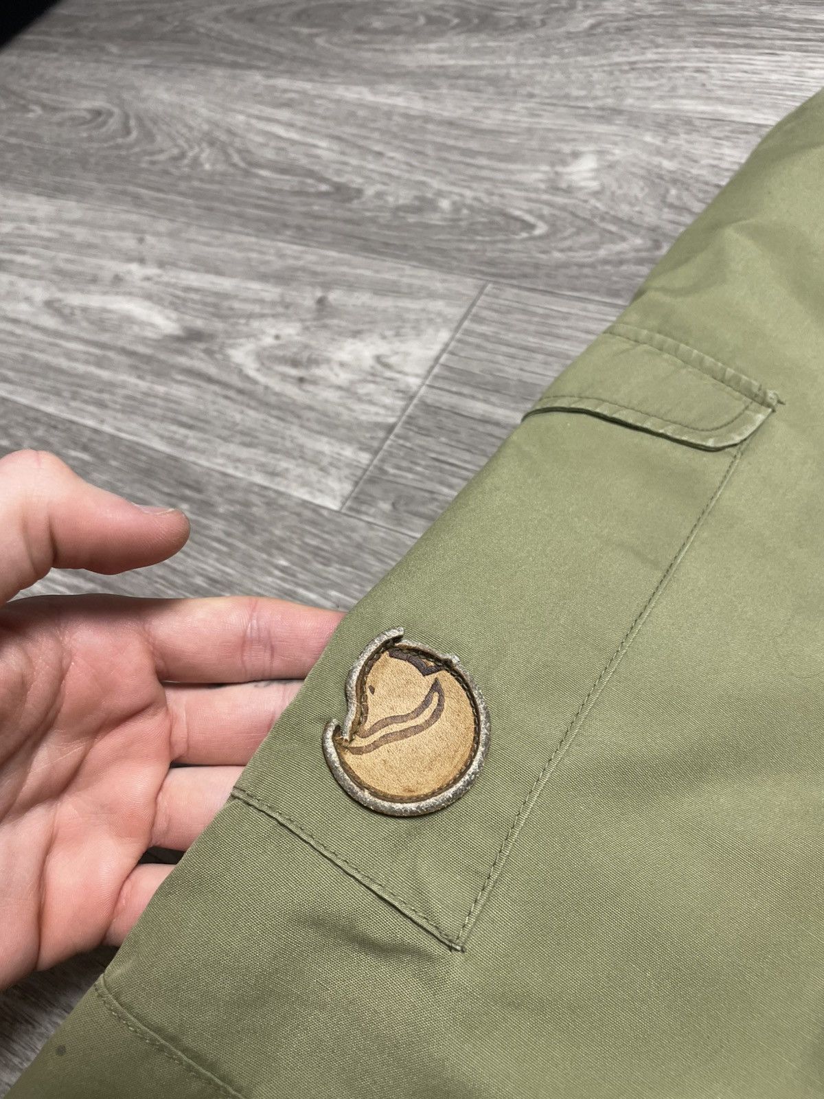 Fjallraven Vintage Fjallraven Khaki Cargo Pants Outdoor 90s Size US 29 - 12 Thumbnail