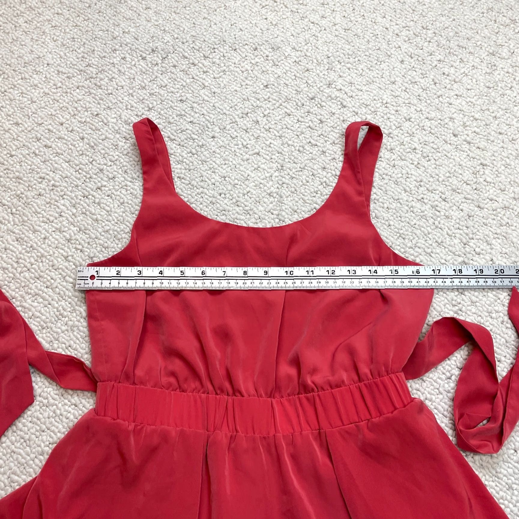 BCBGeneration BCBGeneration Shift Dress Womens Small Burnt Coral Pink Sleeveless Belted Midi Size S / US 4 / IT 40 - 4 Thumbnail
