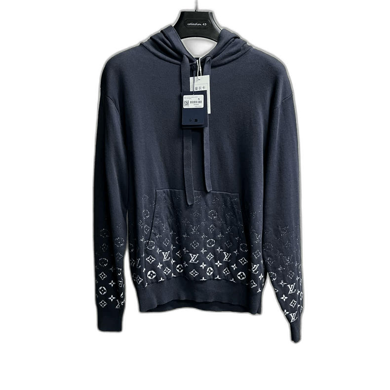 Louis Vuitton Louis Vuitton Louis Vuitton Gray Logo Print Hoodie-2506 Size US S / EU 44-46 / 1 - 1 Thumbnail
