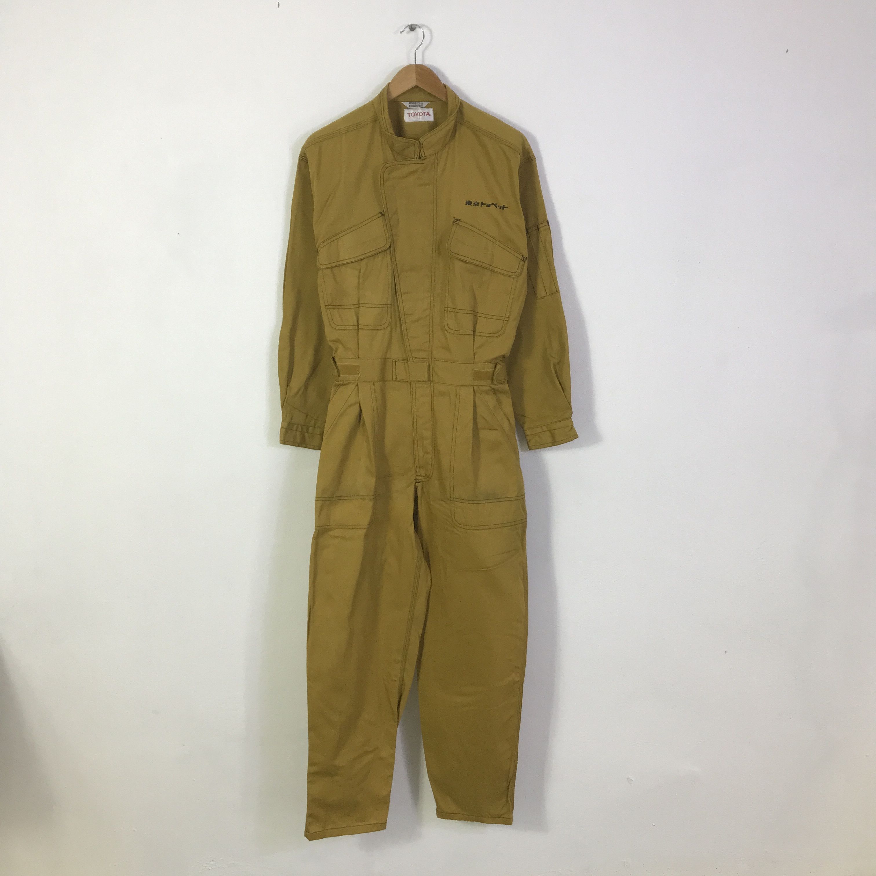 Japanese Brand Vtg Toyota racing coverall Jacket K99B1 Size US L / EU 52-54 / 3 - 2 Thumbnail