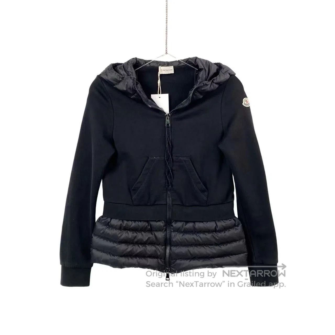 Moncler Moncler Embroidered logo spliced down jacket| Size XS / US 0-2 / IT 36-38 - 1 Thumbnail
