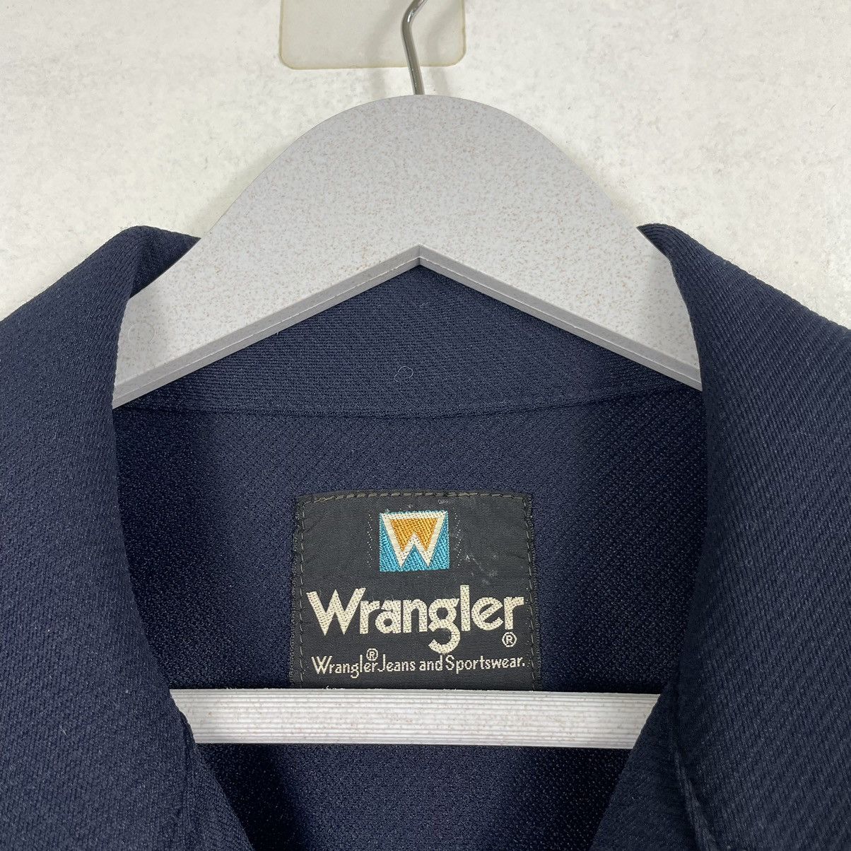 Vintage × Wrangler 💥70s WRANGLER WORKER WESTERN STYLE JACKET Size US M / EU 48-50 / 2 - 10 Thumbnail