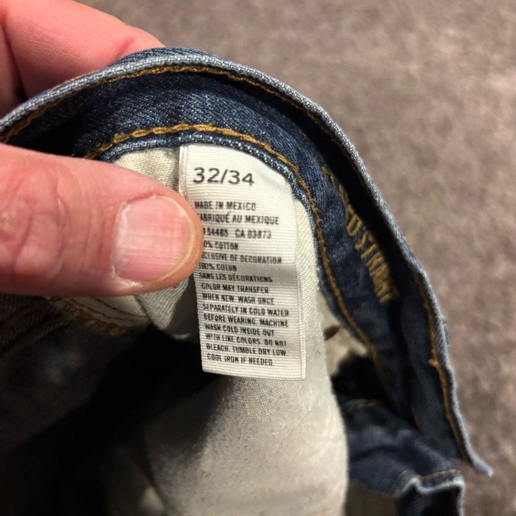 American Eagle Outfitters Men's American Eagle Straight Jeans Size US 32 / EU 48 - 5 Thumbnail