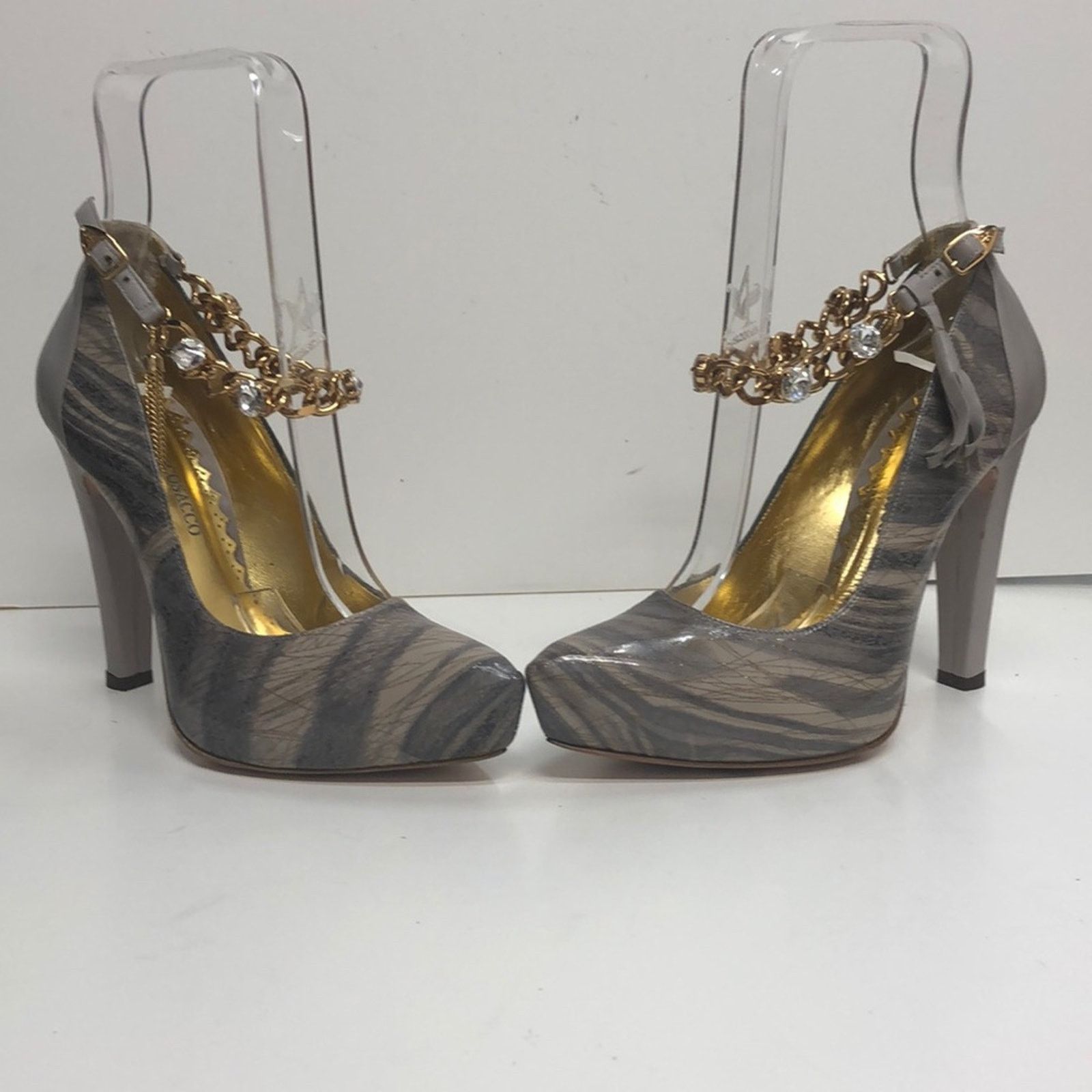 & Other Stories Francesco Sacco Made in Italy Taupe High Heel Size US 7 / IT 37 - 3 Thumbnail