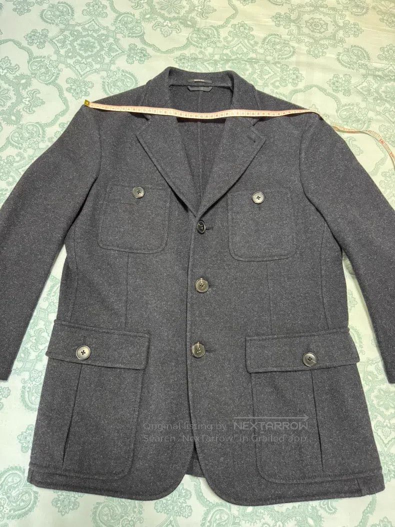 Hermes Hermes Short Wool Coat, 100% Wool, Four Pockets Design, On Size US M / EU 48-50 / 2 - 3 Thumbnail