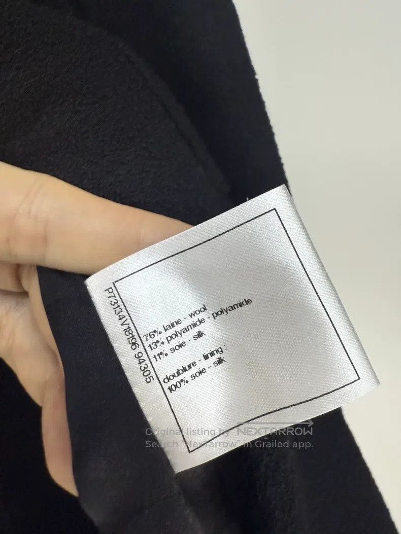 Chanel Chanel 22A black and silver sequin heavy industry jacket Size XS / US 0-2 / IT 36-38 - 7 Thumbnail
