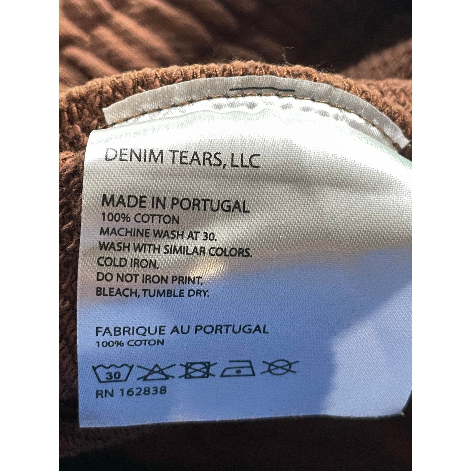 DENIM TEARS Denim Tears Brown Sweats Size US 36 / EU 52 - 4 Thumbnail