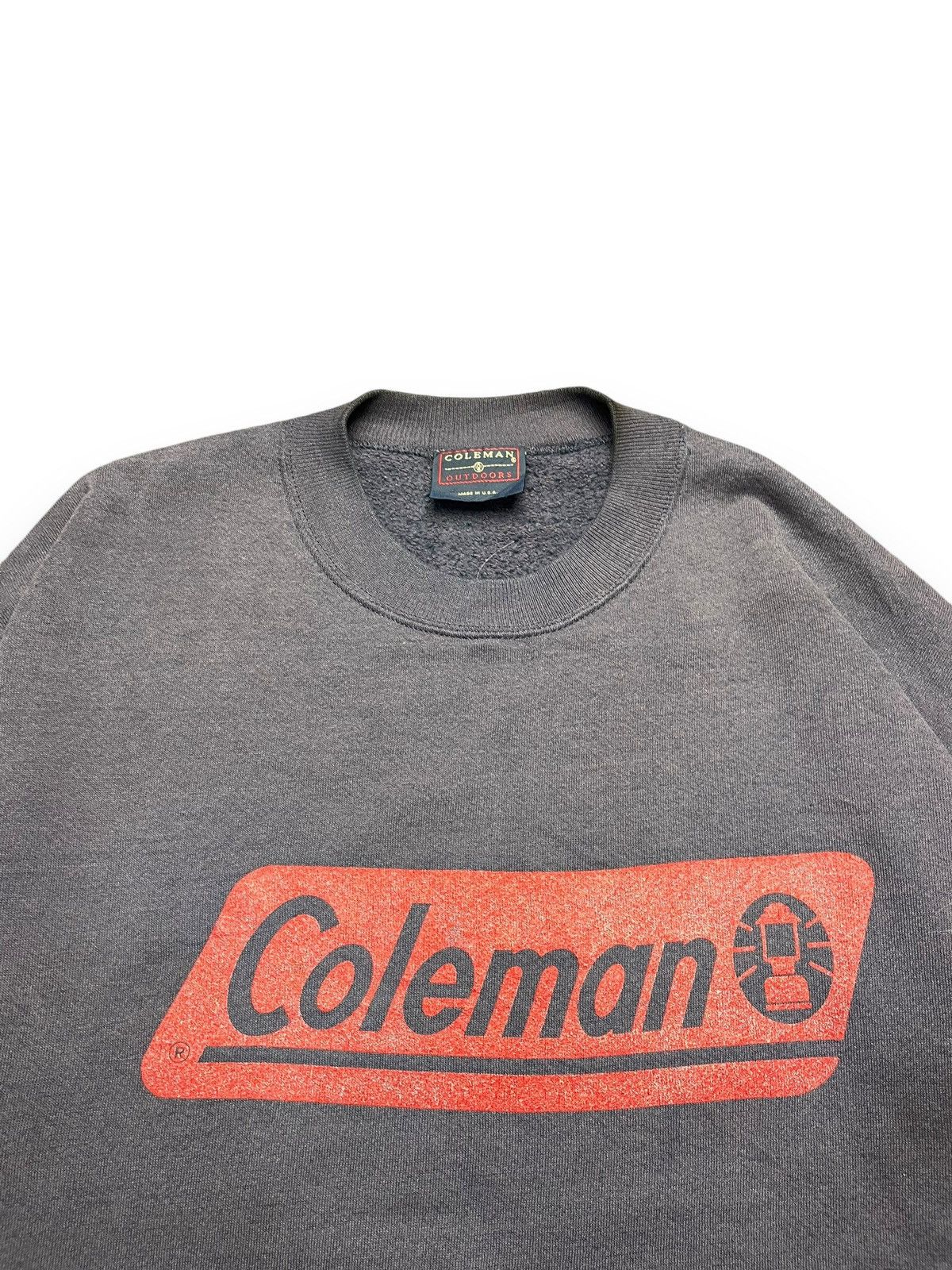 Coleman × Vintage Vintage Coleman Made In USA Sweatshirt Size US XL / EU 56 / 4 - 3 Thumbnail