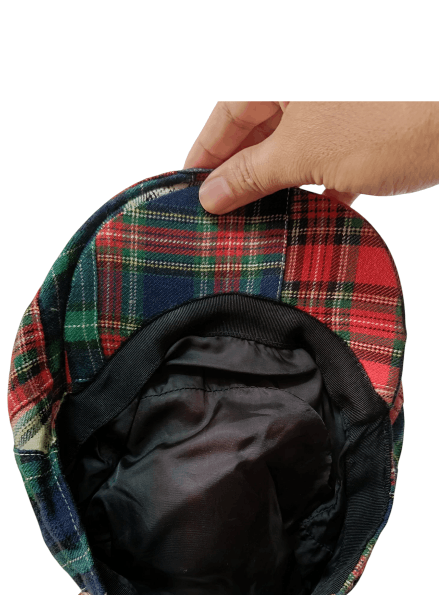 Polo Ralph Lauren Vintage Polo Ralph Lauren patchwork plaid hat Size ONE SIZE - 3 Thumbnail