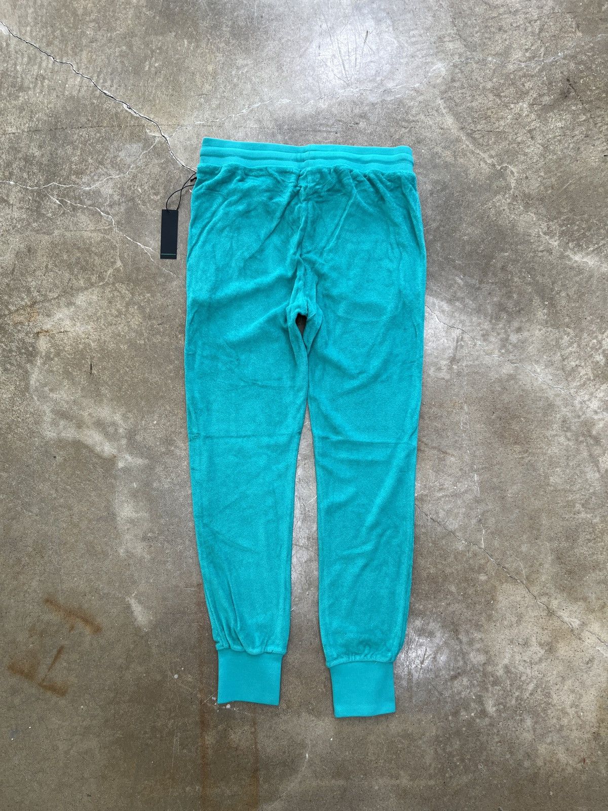 Diamond Supply Co. Diamond Supply Tear Drop Sweatpants Teal Medium Size 27" / US 4 / IT 40 - 4 Thumbnail