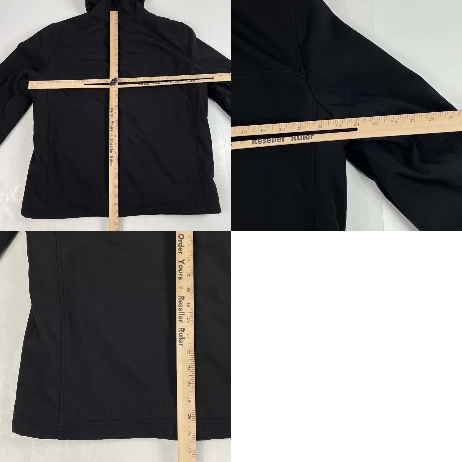 Levi's VINTAGE Levi's Jacket Mens Large Black Sherpa Lined Hooded Softshell Hiking Work Wear Size US L / EU 52-54 / 3 - 10 Thumbnail