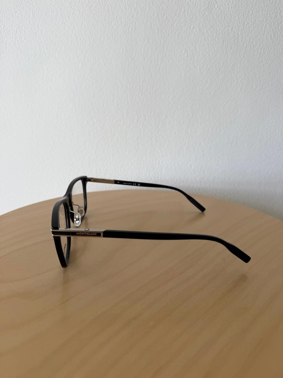 Montblanc New montblanc optical glasses frames eyeglasses MB0042O 005 Size ONE SIZE - 4 Thumbnail