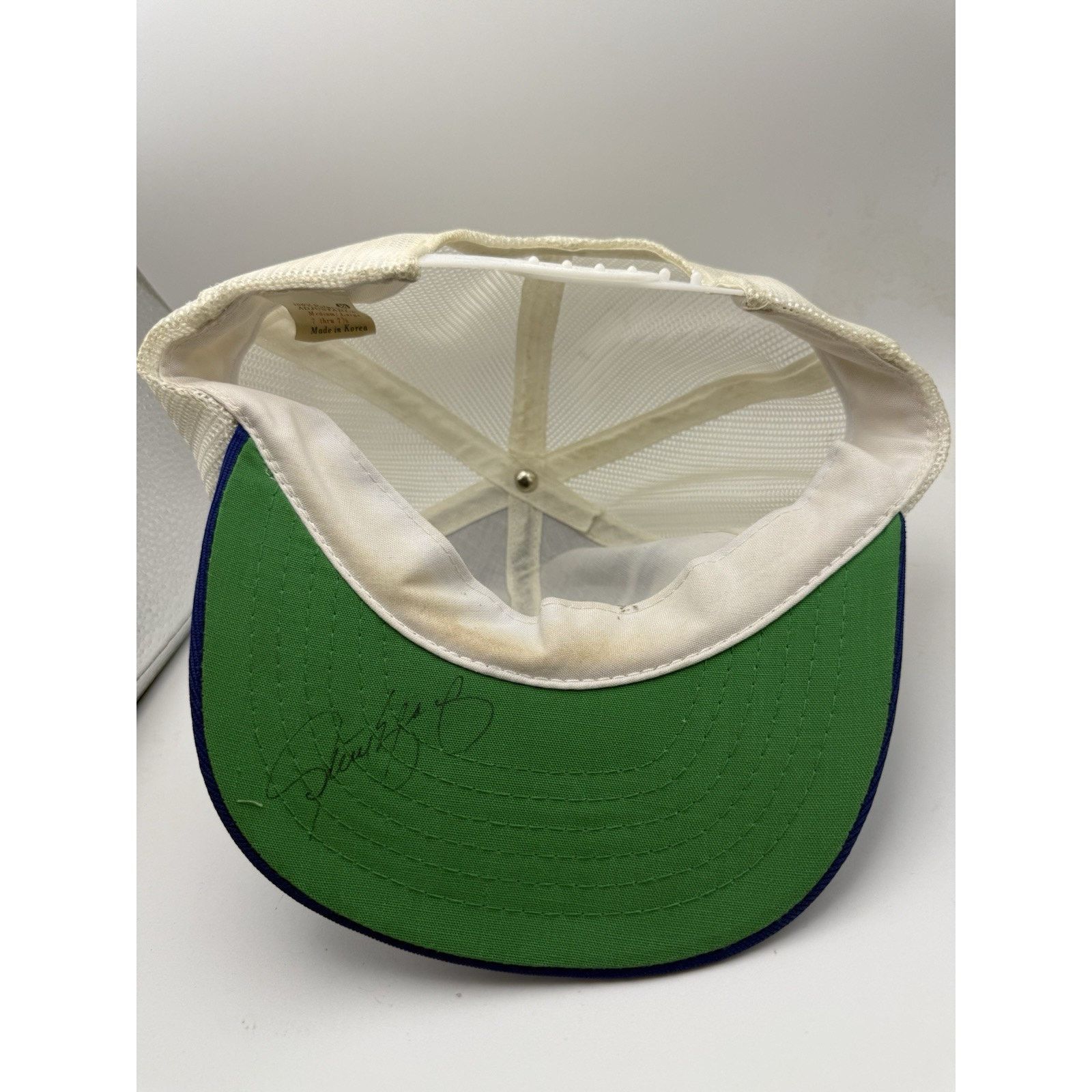 Other Vintage Los Angeles Dodgers Hat Steve Yeager Auto 80s Size ONE SIZE - 2 Thumbnail