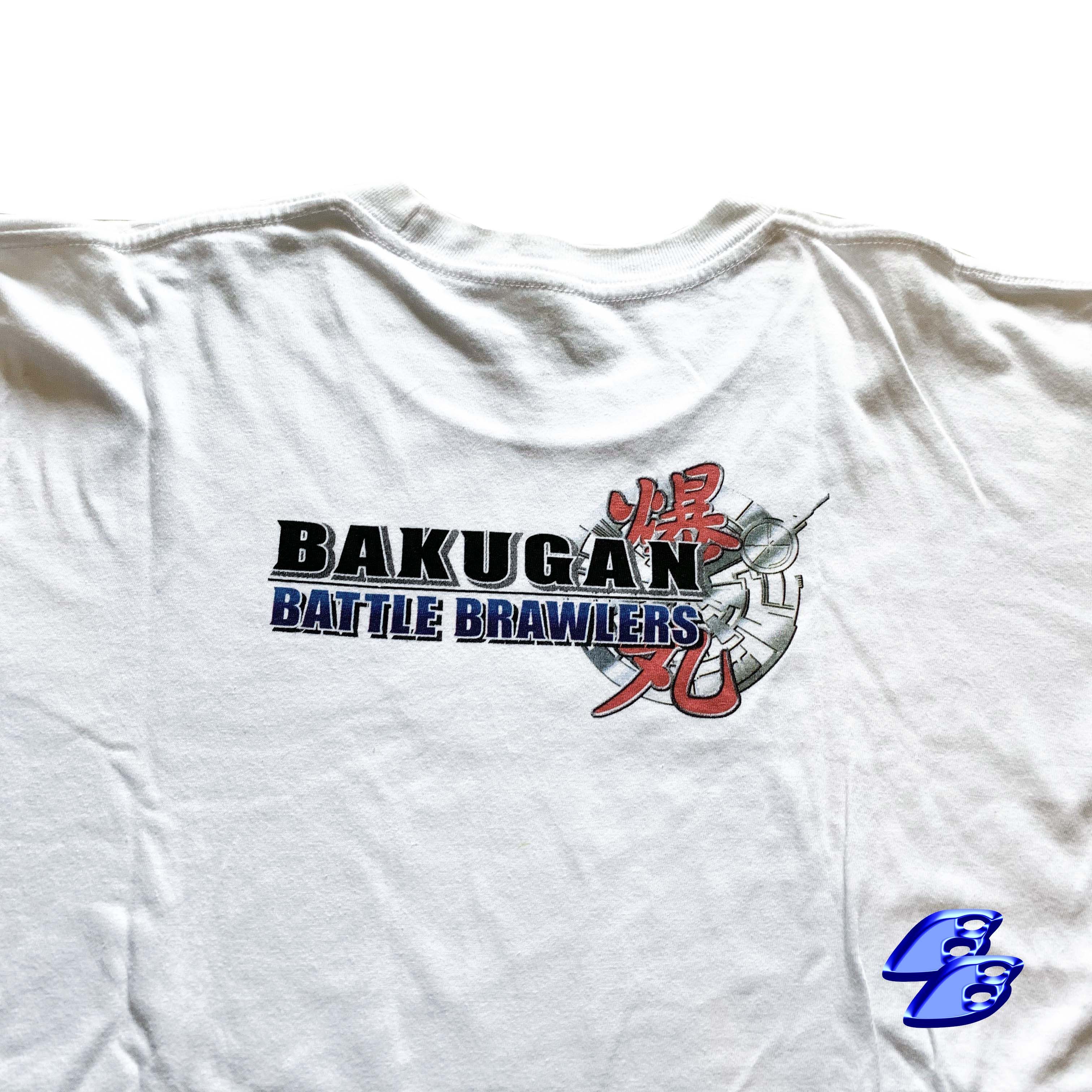 VINTAGE BAKUGAN BATTLE BRAWLERS CLASSIC LOGO PROMO ANIME TEE