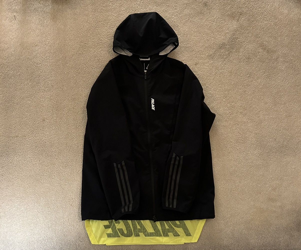 image of Fw17 Palace X Adidas Shell Jacket in Black, Men's (Size Medium)