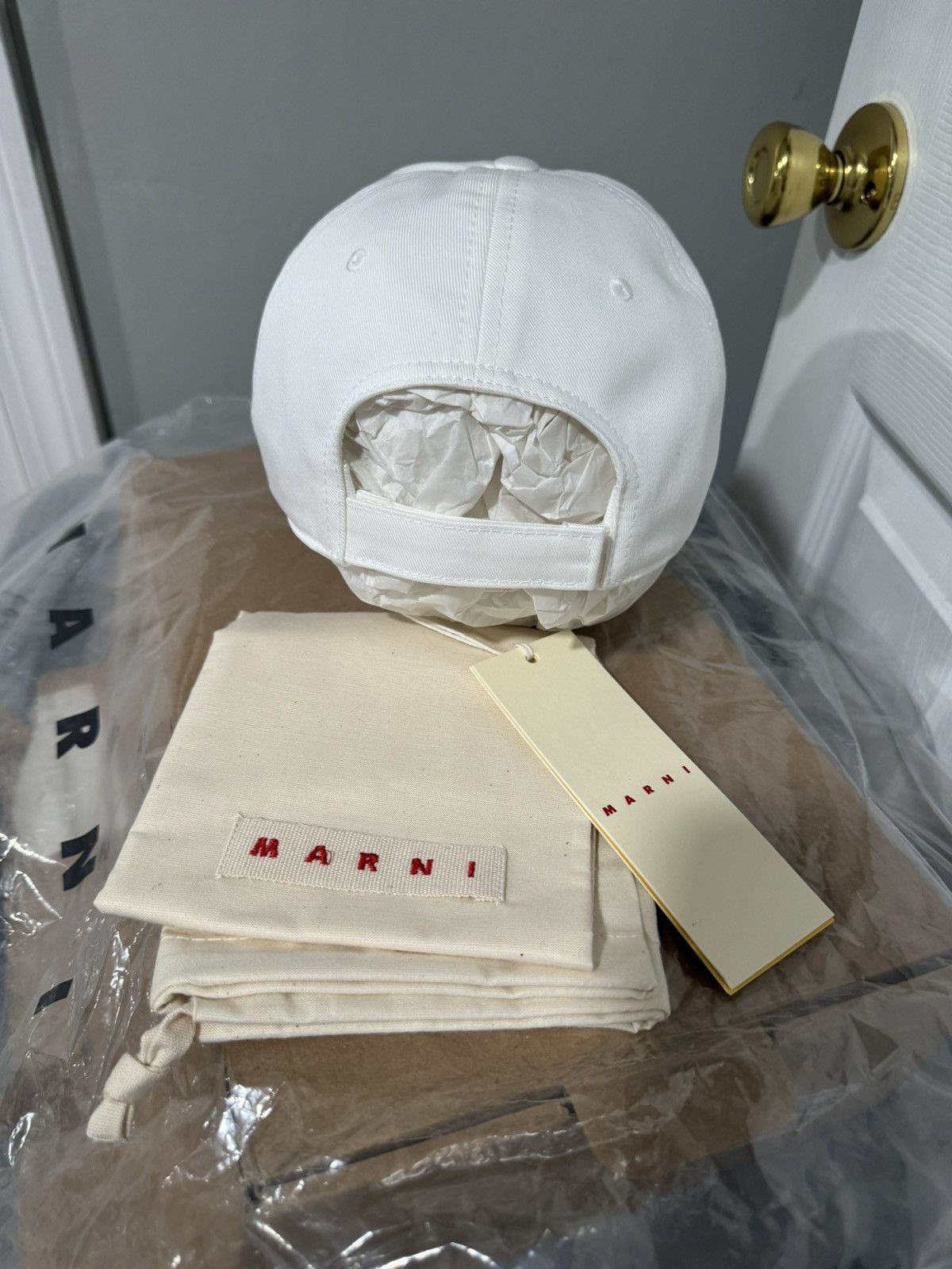 Marni Marni logo-embroidered baseball cap Size ONE SIZE - 3 Thumbnail
