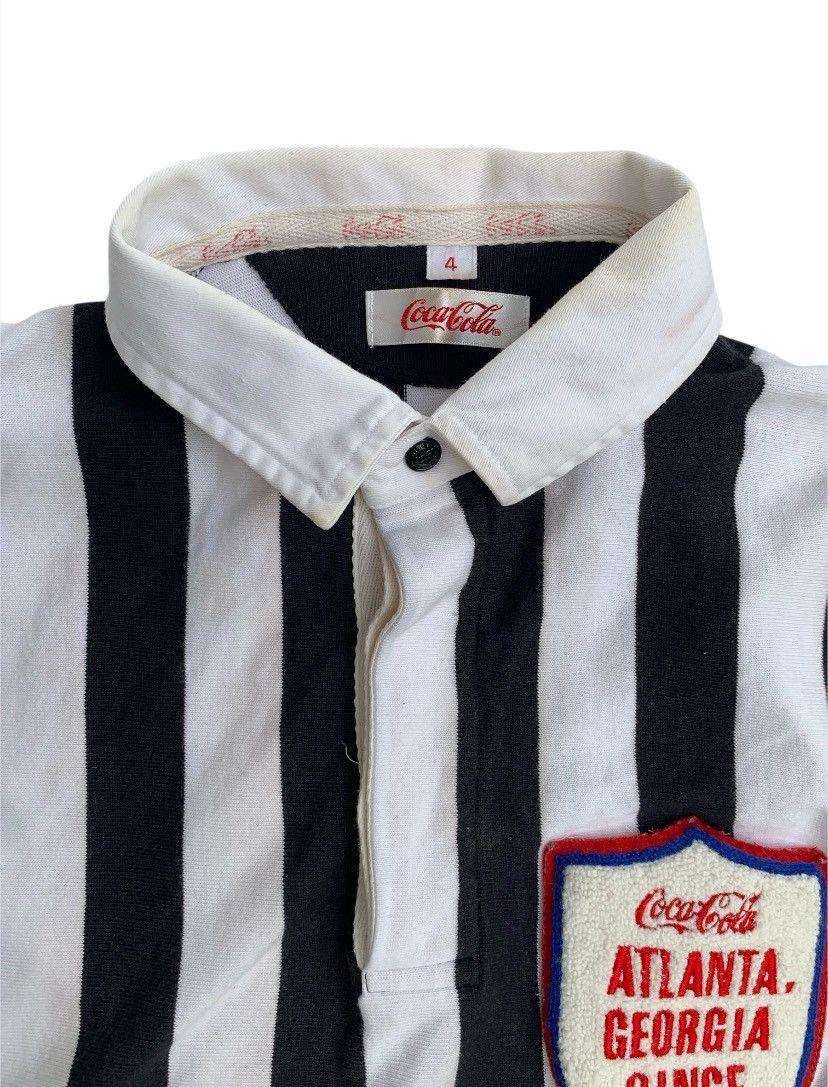 Vintage Vintage Coca Cola 90's Striped Long Sleeve Tshirt Size US M / EU 48-50 / 2 - 9 Thumbnail