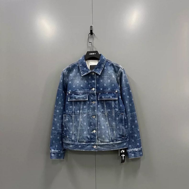 【関税＆送料込み】Givenchy Monogram Denim Jacket Givenchy Givenchy logo denim jacket | Grailed