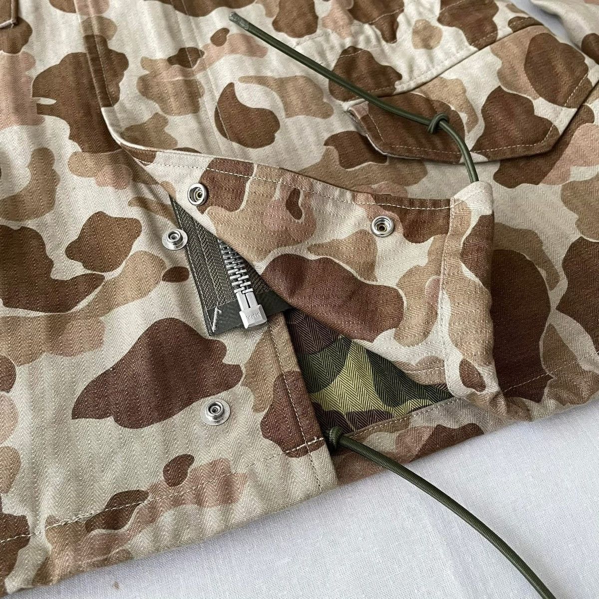 Toyo Enterprises USMC Frogskin Camo HBT Reversible M65 Jacket Japan Repro Size US S / EU 44-46 / 1 - 7 Thumbnail
