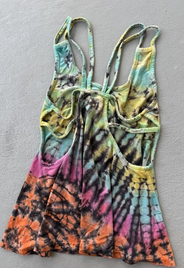 Designer Rising International Tie Dye Tank Top S Size S / US 4 / IT 40 - 6 Thumbnail