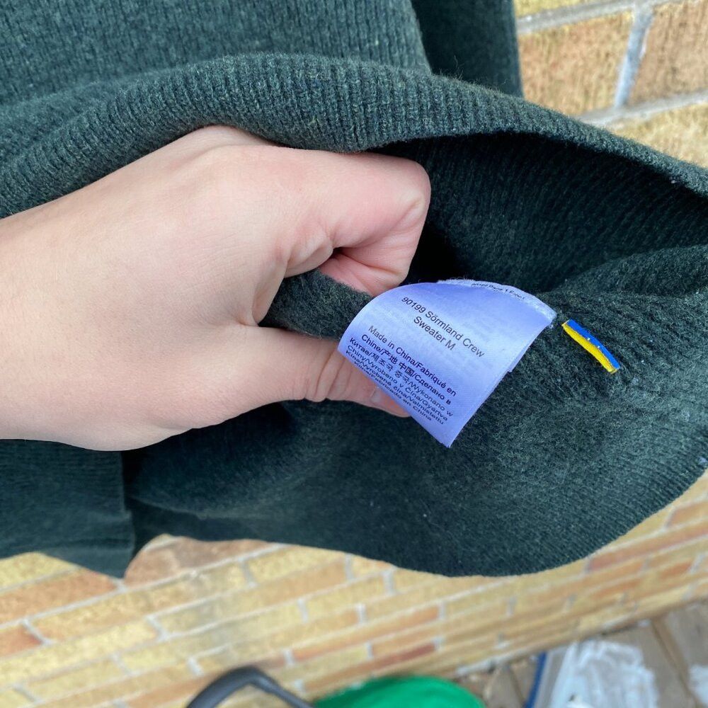 Fjallraven FjallRaven Sormland Crew Sweater Green Mens Medium Size US M / EU 48-50 / 2 - 4 Thumbnail