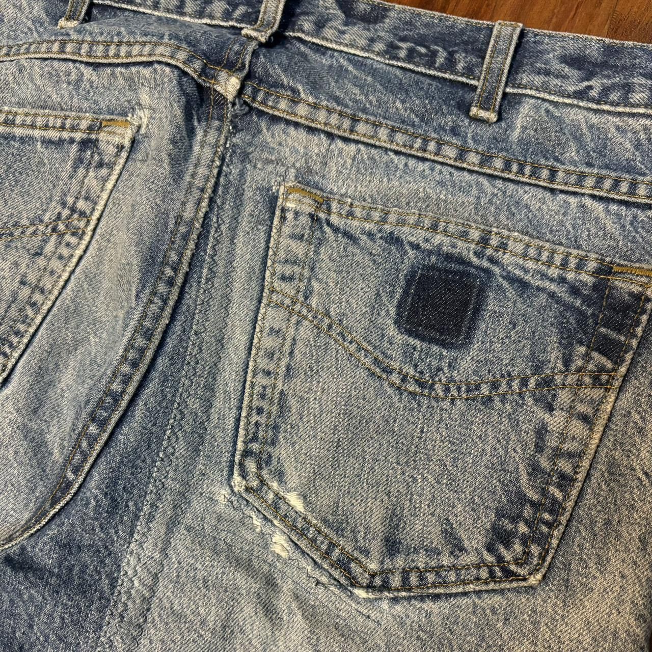 Carhartt × Vintage Real Vintage Carhartt Repaired Blue Jeans Size US 32 / EU 48 - 5 Thumbnail