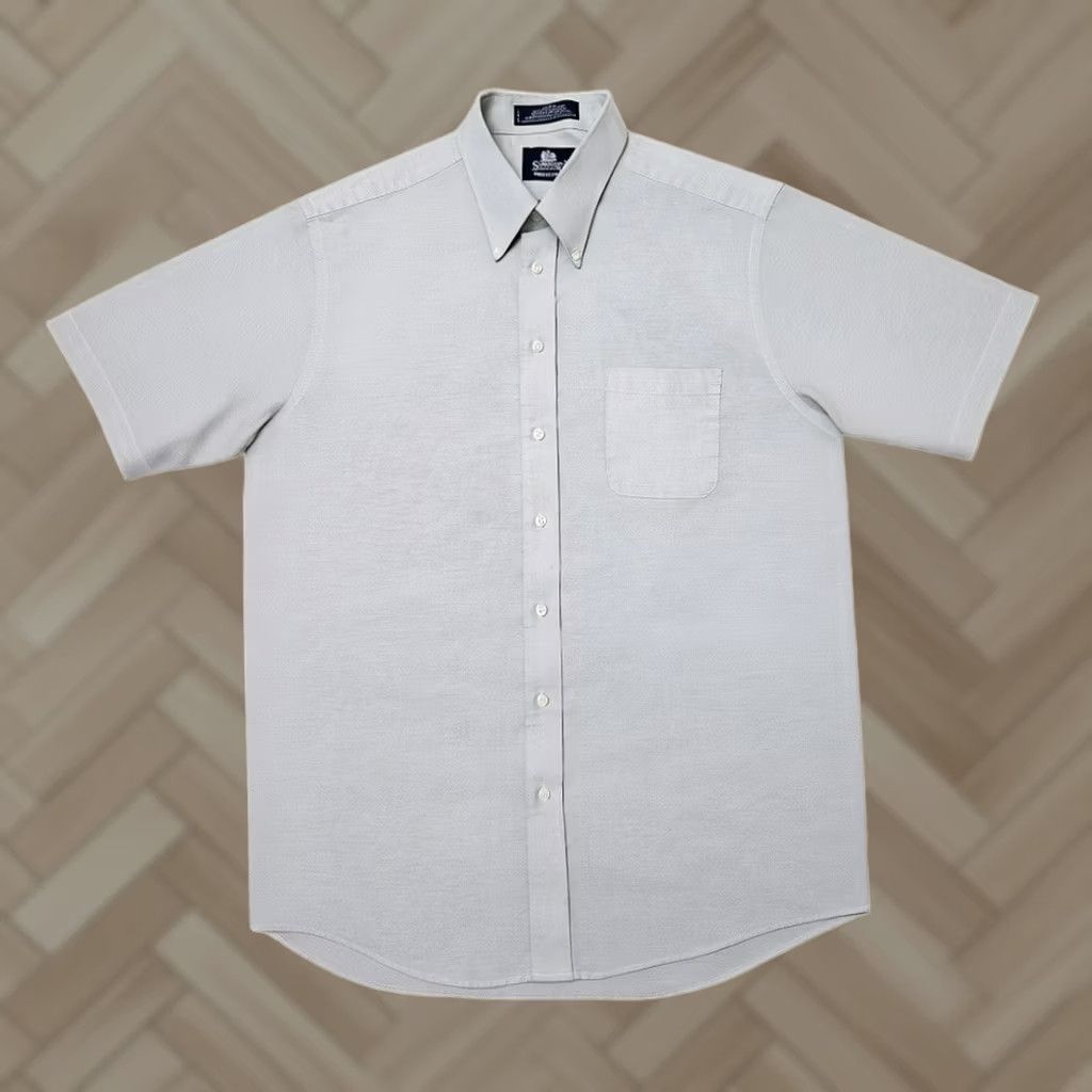 stafford white dress shirts Mens Shirt Large 17 34/35 Classic Fitted Wrinkle Free* Collar Neck Home | Stafford Mens Regular
