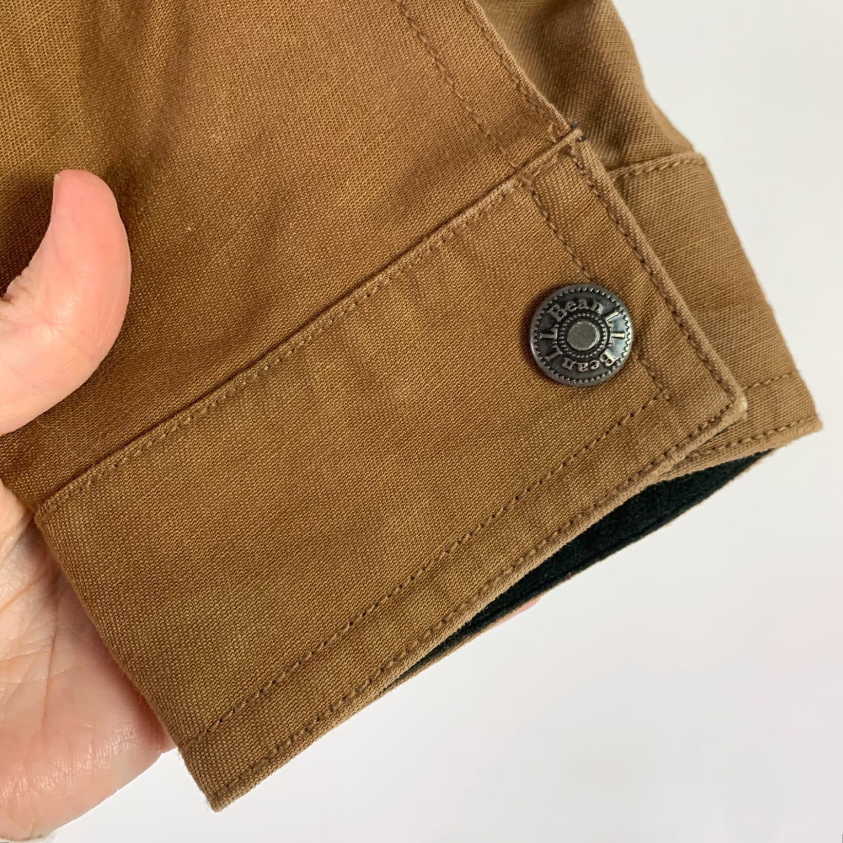 Vintage VINTAGE L.L. Bean Jacket Mens XL Brown Canvas Cotton Mid-Length Full Zip 54in Chest Workwear Casual Winters Size US XL / EU 56 / 4 - 6 Thumbnail