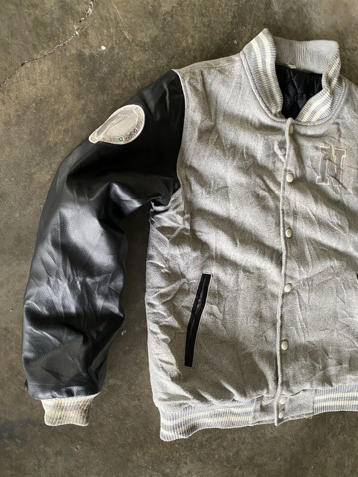 Japanese Brand Namseoul Visual University Varsity Jacket 🔥 Size US M / EU 48-50 / 2 - 2 Thumbnail