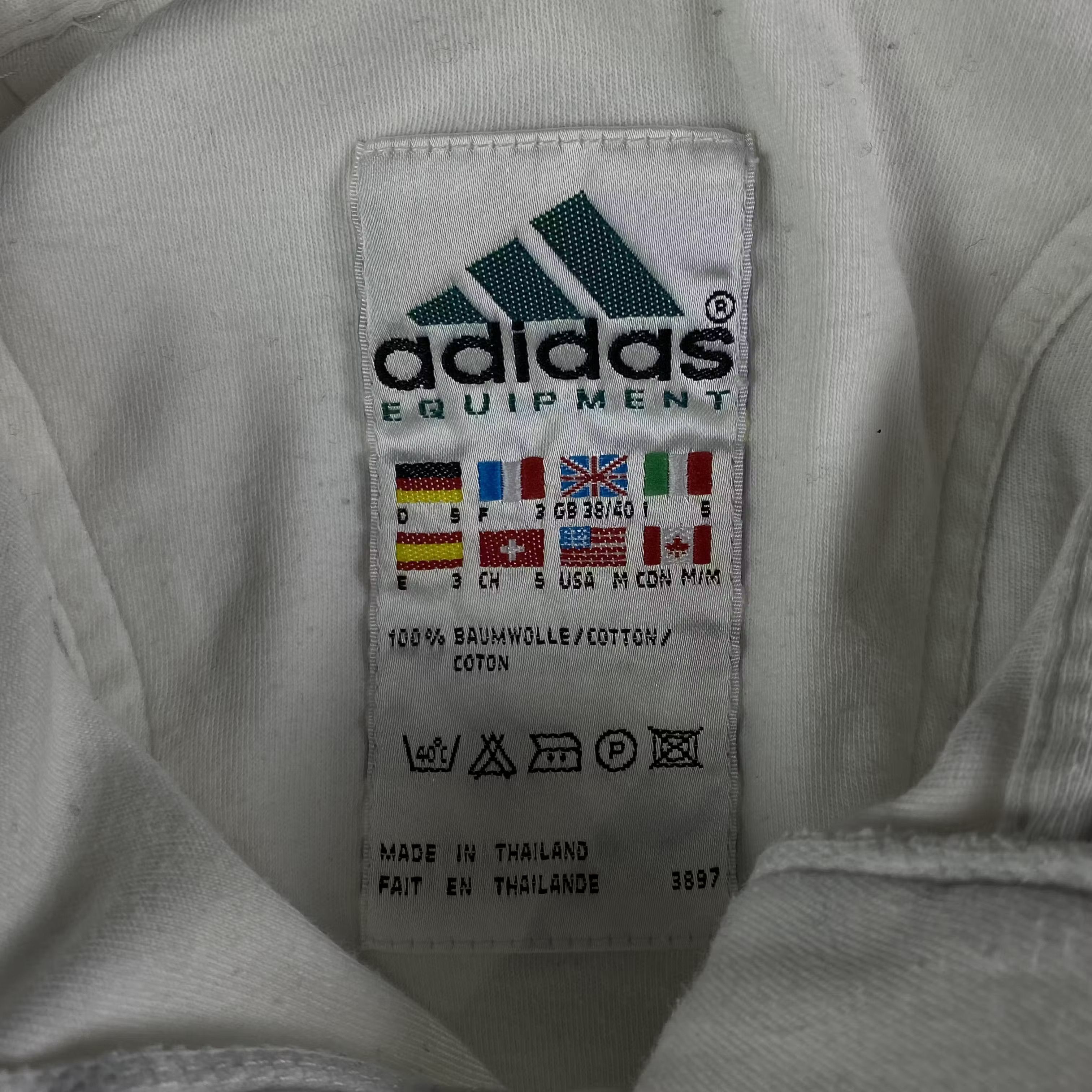Adidas × Vintage Mens Sweatshirt Pullover Adidas Equipment Vintage Size S Size US S / EU 44-46 / 1 - 5 Thumbnail