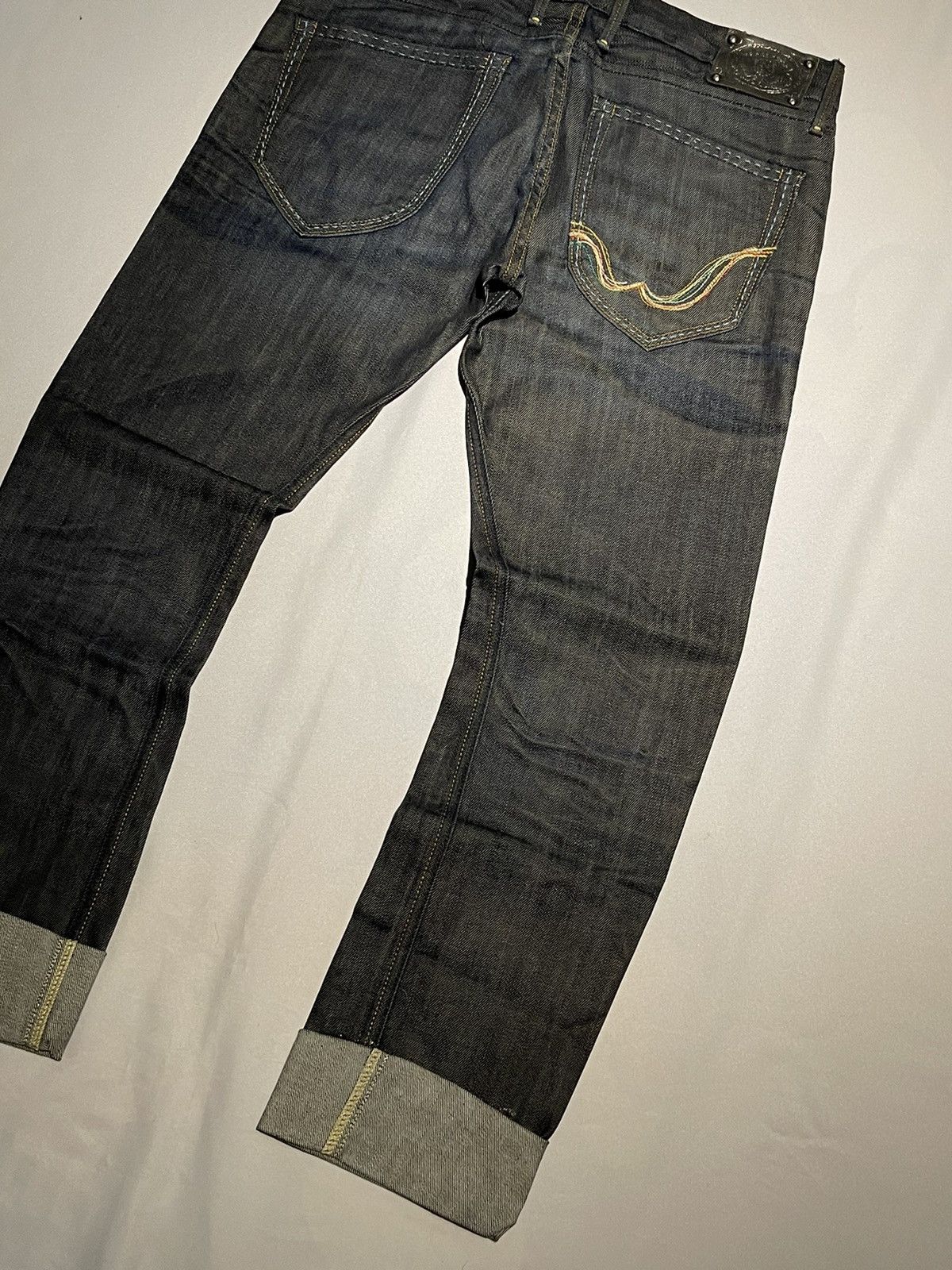 Replay Vintage We Are Replay Basetta Denim Slim Fit Jeans Pant Size 31" - 4 Thumbnail
