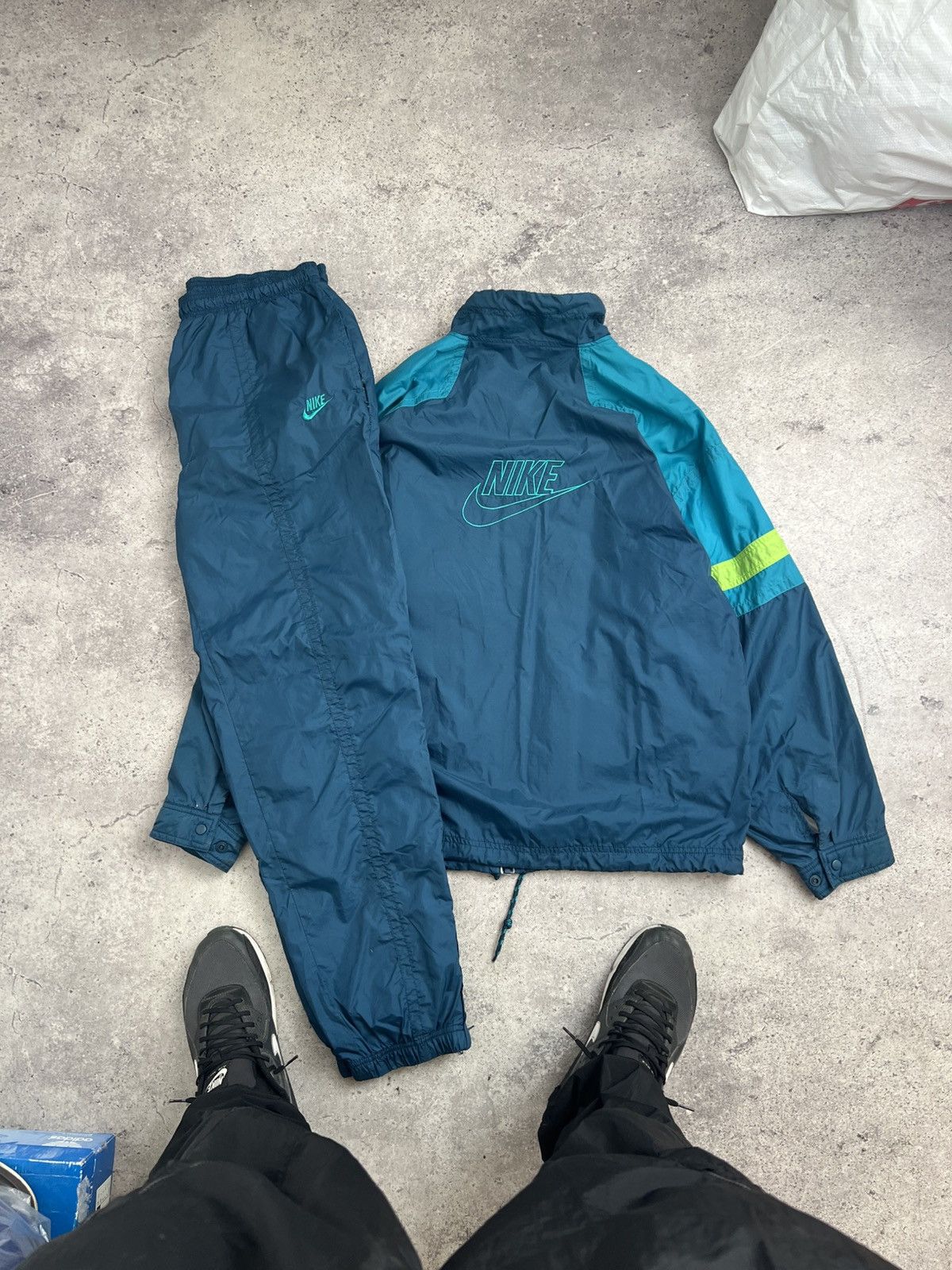Nike 80s Vintage Nike Track Suit S Size US L / EU 52-54 / 3 - 1 Thumbnail